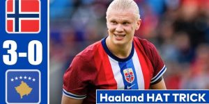 Haaland lập hat-trick, Na Uy thắng dễ Kosovo 3-0